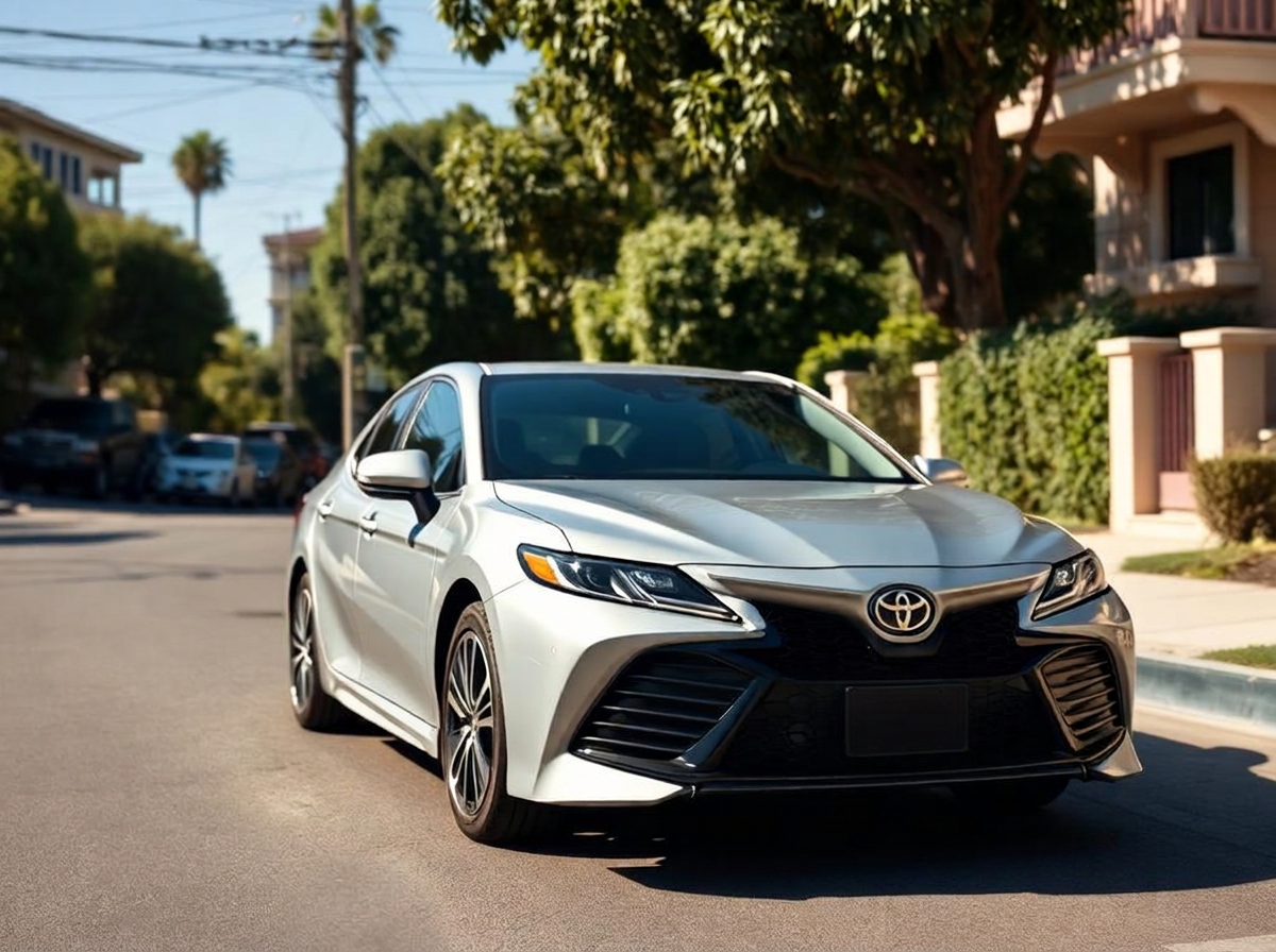2022 Toyota Camry owned by a Los Angeles lemon law client